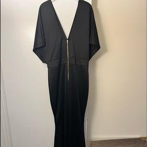 Plus Size V cut dress